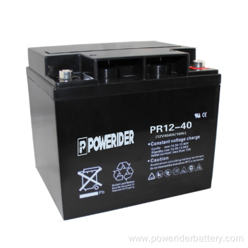 12v 40ah lead acid ups battery